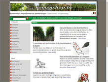 Tablet Screenshot of bomenshop.be